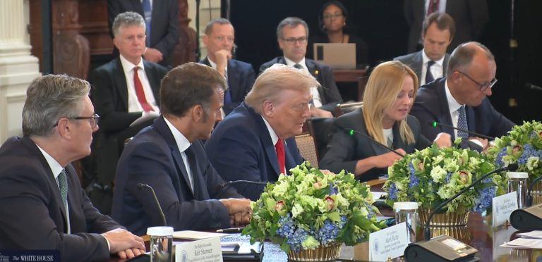 Donald Trump la întâlnirea cu liderii europeni: Toți lucrăm pentru același obiectiv.