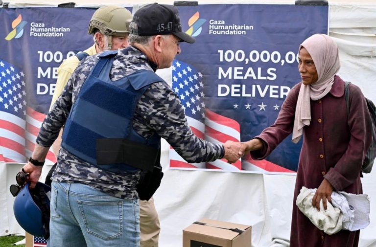 Emisarul american verifică ajutorul umanitar din Gaza