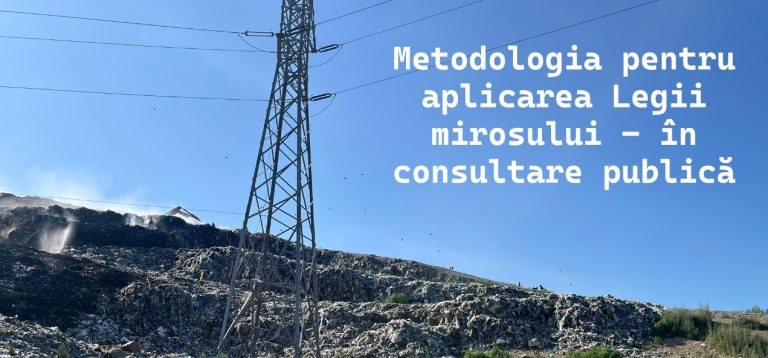 Metodologia de aplicare a Legii mirosului, dezbătută de Ministerul Mediului.
