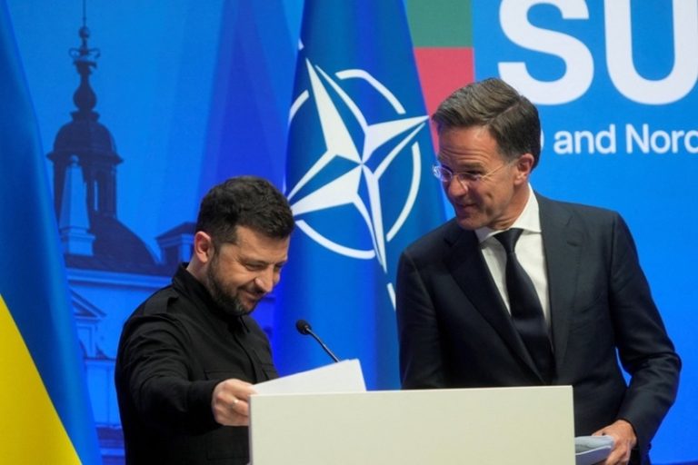 Zelenski și Rutte solicită garanții de securitate pentru Ucraina.