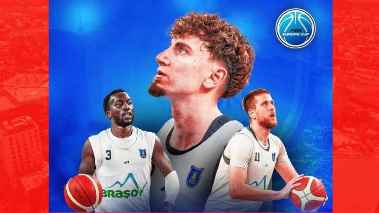 Baschet masculin: Corona Brașov câștigă cu BC Dnipro