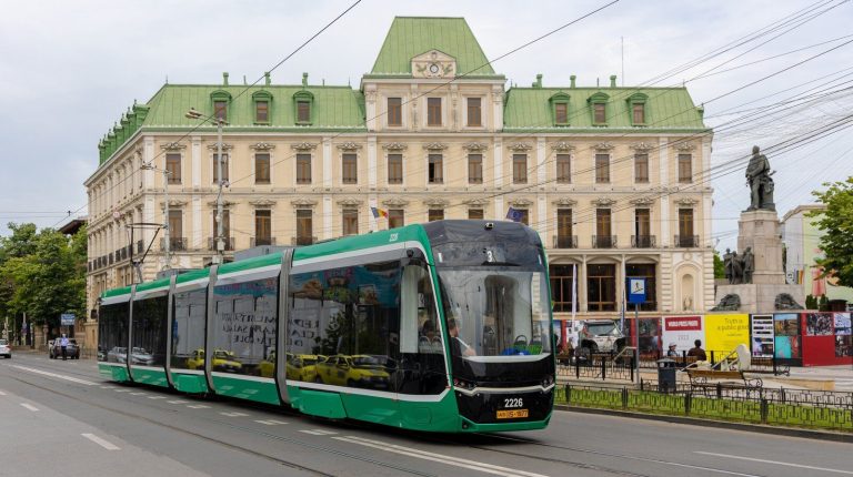 Circulația tramvaielor pe str. Cuza Vodă revine în weekend