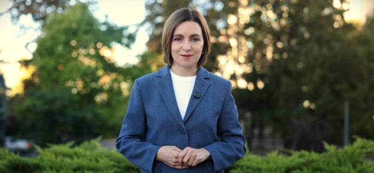 Maia Sandu, mesaj pentru moldoveni înainte de alegeri