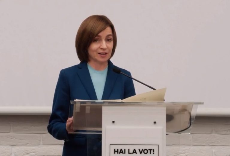 Maia Sandu: Etapa de negociere pentru aderare la UE blocată de Ungaria
