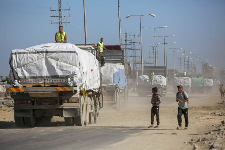 Autoritățile americane colaborează cu Israelul pentru ajutorul în Gaza
