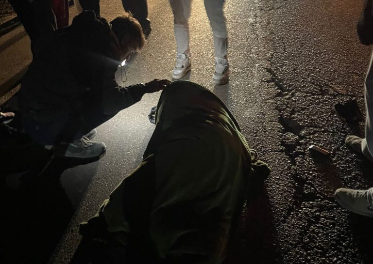 Accident grav la Grajduri – Pieton accidentat de mașină