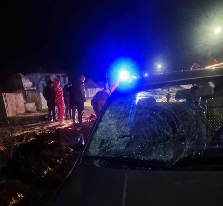 Accident mortal la Costuleni, șofer ascuns în mulțime