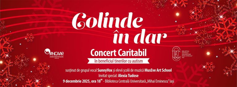 „Colinde în dar”: concert caritabil pentru tinerii cu autism