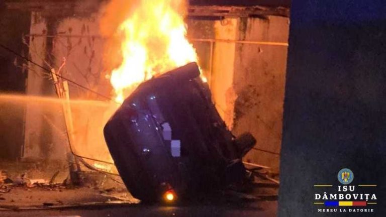 Dâmboviţa – Doi tineri au murit în accident auto