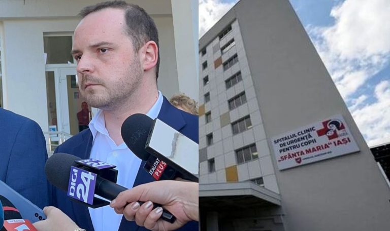 Ministrul Sănătății revine la Iași pentru problemele cu apa Spitalului de Copii.