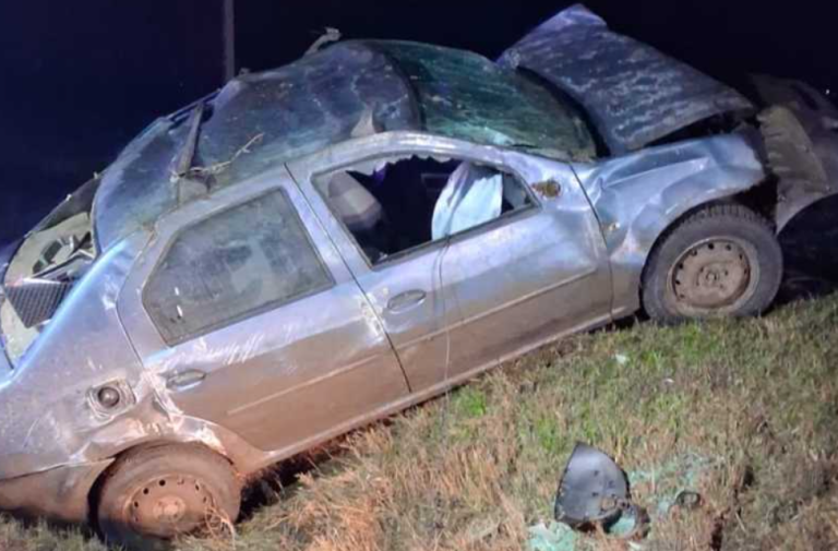 Accident grav în Vaslui: un tânăr a murit, două rănite