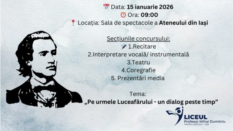 Concursul național de interpretare a liricii eminesciene