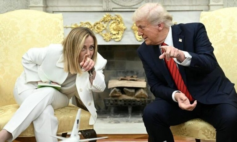 „Să te confrunți cu Trump este o idee proastă”, mesajul lui Giorgia Meloni adresat liderilor UE, în spatele ușilor închise.