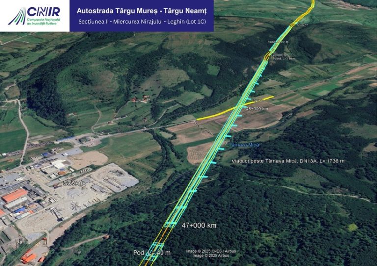 Lotul Sărățeni–Joseni din Autostrada Unirii a scăpat de contestații. Se poate semna contractul de supervizare.