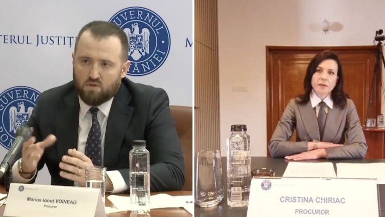 Marius Voineag, actualul șef al DNA, și Cristina Chiriac, șefa DNA Iași, își doresc mai multe acorduri de recunoaștere a vinovăției.