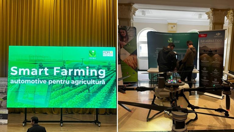 Agricultură inteligentă, evidențiată într-un atelier de inovare organizat la USV Iași. „Dacă o mașină funcționează pe stradă, un tractor poate funcționa și pe câmp”