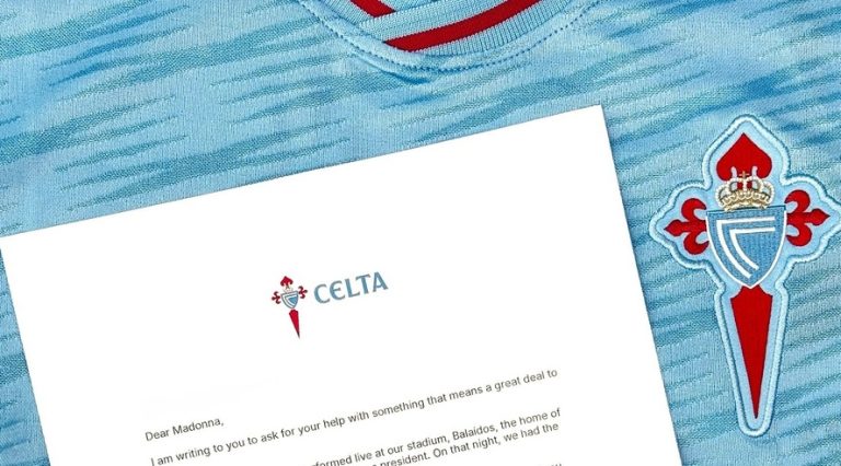 Celta Vigo, mesaj special pentru Madonna: „Îl ai?” / Ce își dorește clubul lui Ionuț Radu de la starul american