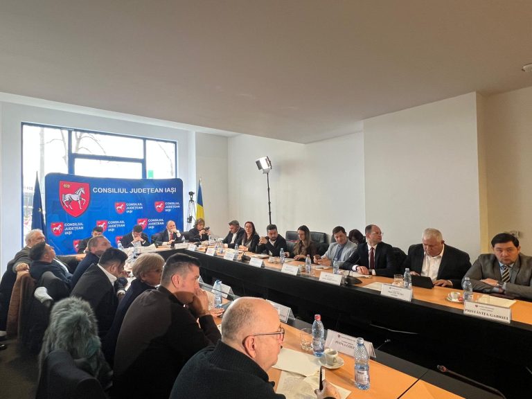 Cotizație de peste 400.000 de lei pentru Asociația EURONEST, aprobată de urgență de Consiliul Județean Iași