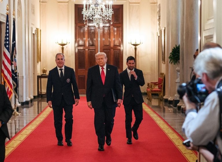 Donald Trump i-a primit pe Messi și Inter Miami la Casa Albă, în plin război în Orientul Mijlociu: „Leo, ai venit și ai câștigat”