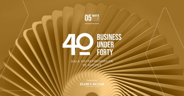 Gala Business Under 40 reunește la Palatul Culturii antreprenori care formează viitorul economiei