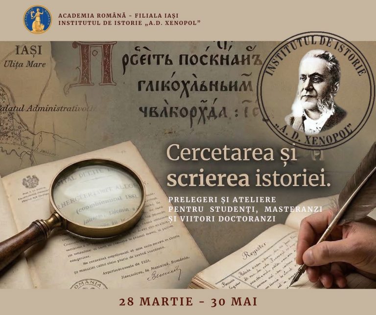 Istoria, descoperită din culise: un nou program de prelegeri și ateliere lansat la Iași