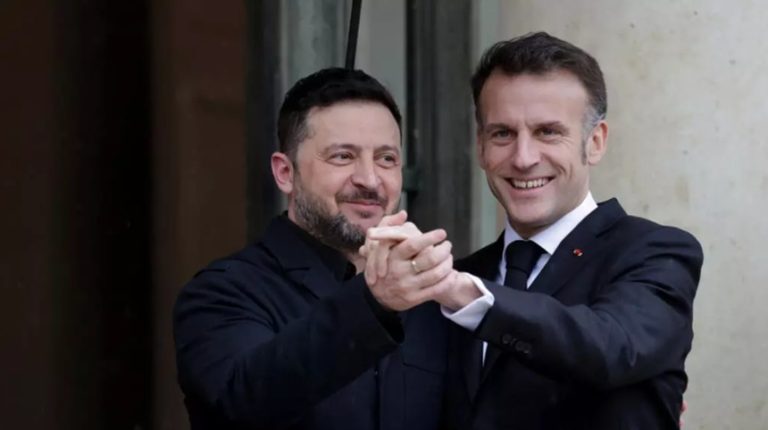 Macron îi garantează lui Zelenski că războiul din Orientul Mijlociu nu va oferi Rusiei un „răgaz”.