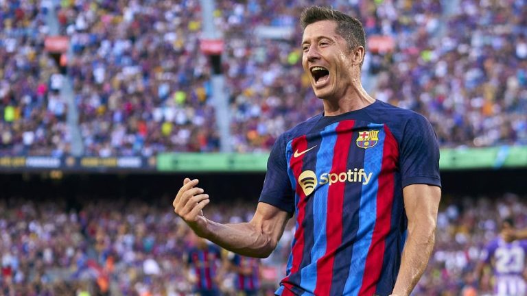 Robert Lewandowski, urmărit de un club de renume. Contractul său cu Barcelona expiră la sfârșitul sezonului.