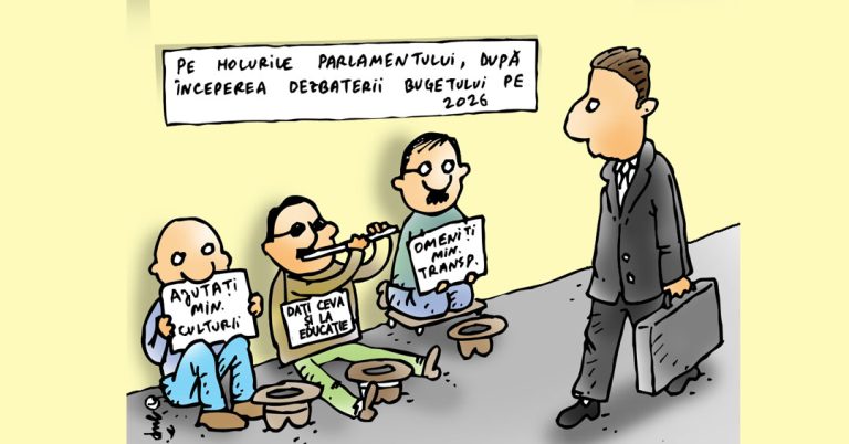 Simfonia buzunarelor pustii în holurile Parlamentului