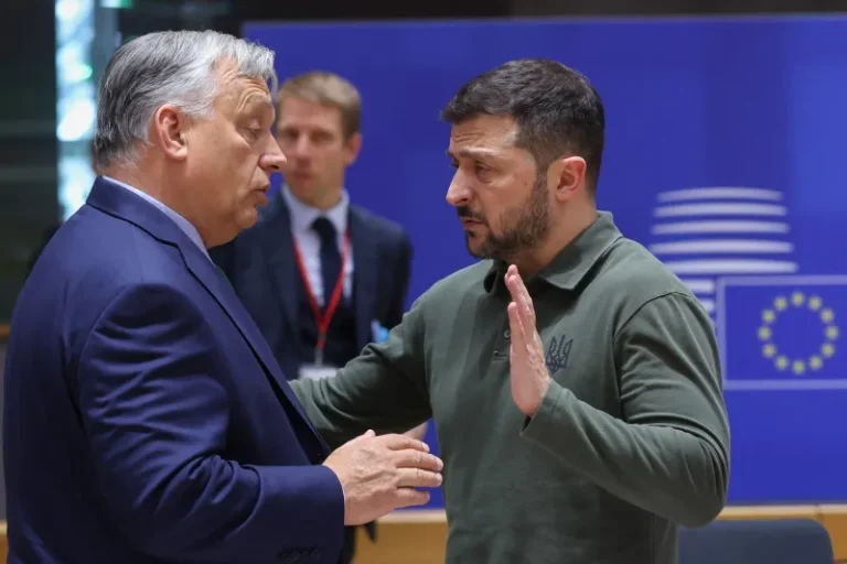 Zelenski îl avertizează subtil pe Viktor Orban: Dacă o persoană din UE va bloca 90 de miliarde de euro, vom trimite adresa acestei persoane Armatei Ucrainei, ca să o contacteze ei.