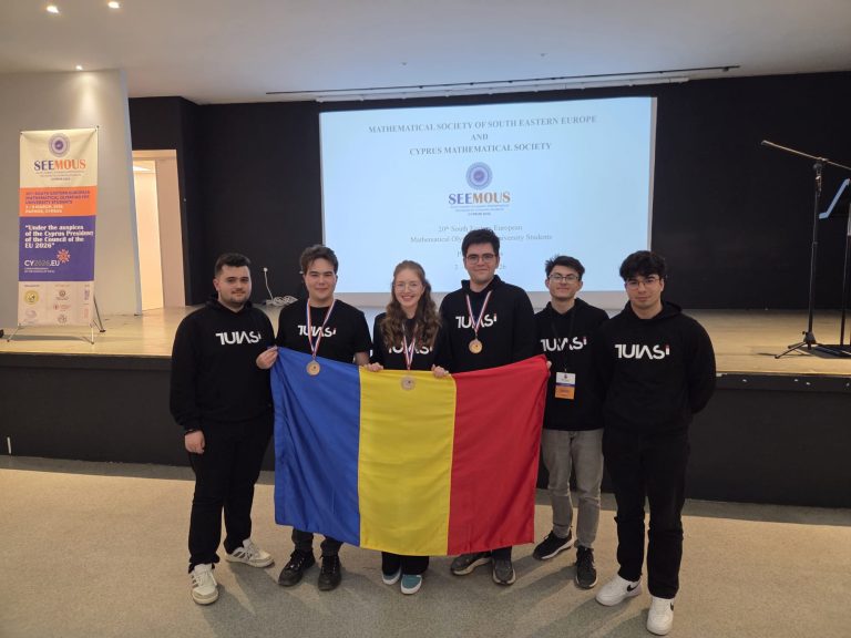 Rezultate deosebite ale studenților TUIASI la olimpiada de matematică pentru studenți, SEEMOUS 2026 (P)