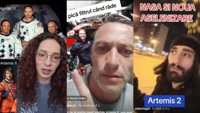 Cum au transformat tiktokerii conspiraționiști misiunea istorică Artemis II într-o „înșelăciune a diavolului”