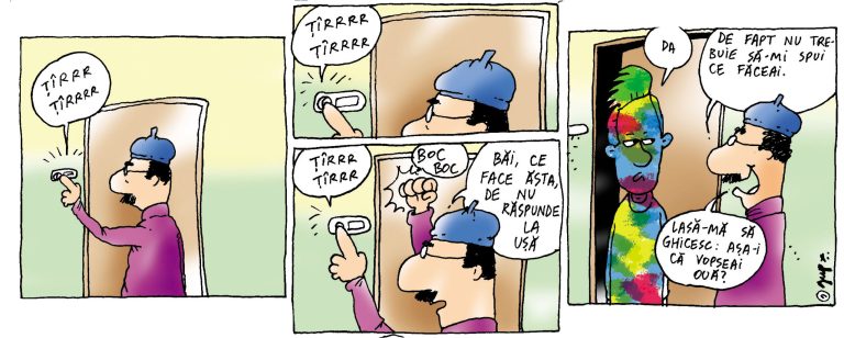 Fii atent la vopsirea ouălor