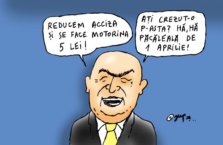 Motorina, 5 lei litrul, datorită Guvernului!