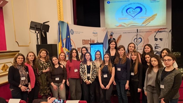 Opt elevi din Iași, recompensati la Olimpiada Națională de Limba și Literatura Română.