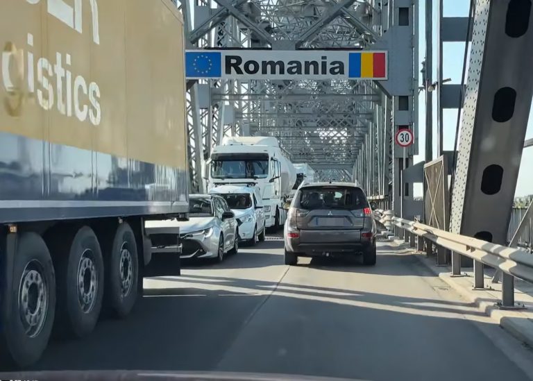Circulația rutieră pe Podul Prieteniei Giurgiu – Ruse va fi reluată definitiv începând de marți.