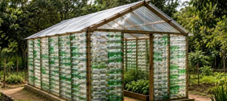 2.000 de sticle de plastic au fost transformate într-o seră: Proiectul inedit al unei școli