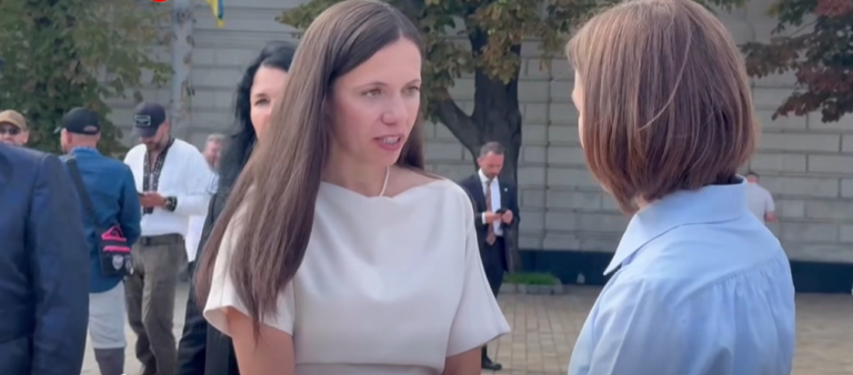 Mirabela Grădinaru, prezentă la Kiev cu ocazia Zilei Independenței Ucrainei. Întâlnire cu Maia Sandu.