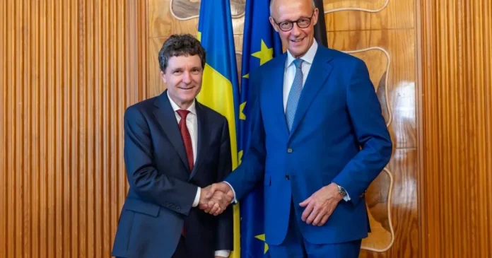 Întâlnire între Nicușor Dan și Friedrich Merz la Summitul European pentru Regiunea Arctică
