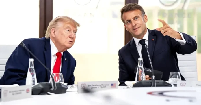 Macron și Trump au discutat „constructiv” despre Ucraina și Marea Roșie