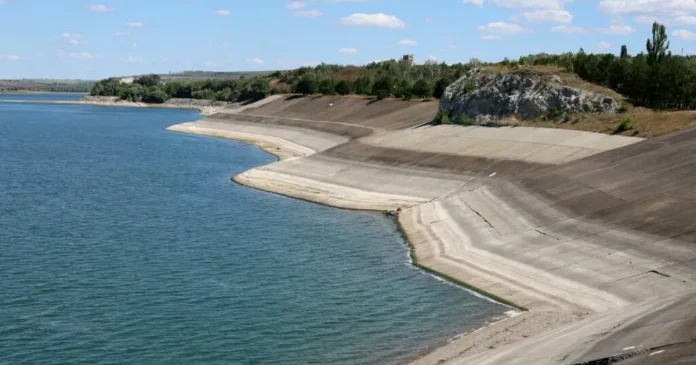 Maia Sandu avertizează: lacul Novodnistrovsk a scăzut cu peste 10 metri