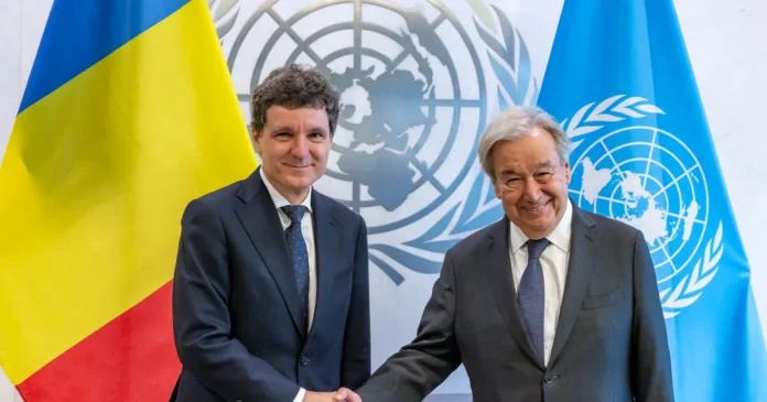 Nicușor Dan, întâlnire cu Secretarul General al ONU: Am transmis recunoștința României