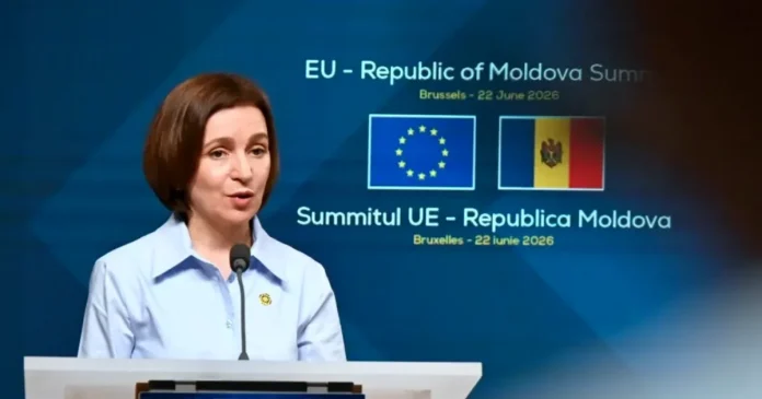 Sandu și Grosu condamnă incursiunile dronelor rusești. Două au explodat în nordul Moldovei