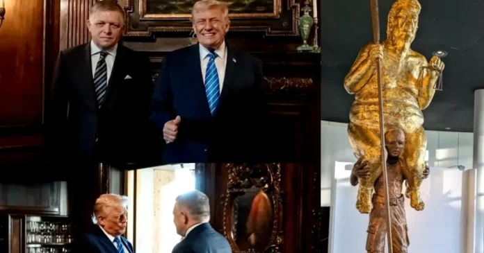 Fico cere scoaterea statuii lui Trump din Parlamentul European: „Semn al declinului UE”