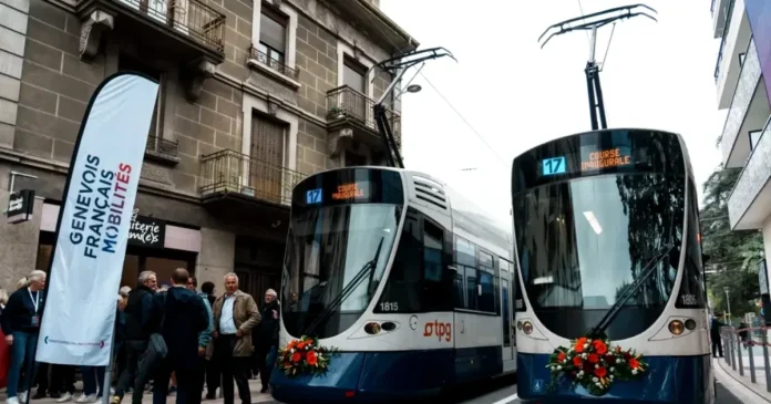 Linia de tramvai care leagă două țări europene a fost extinsă cu 1,2 kilometri