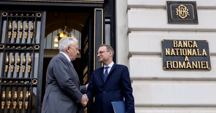Niculescu discută cu guvernatorul BNR despre economie și investiții