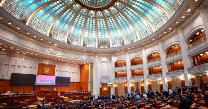 Protest în Parlament. USR, PNL și AUR cer comisie de anchetă în scandalul Mykonos-Nordis