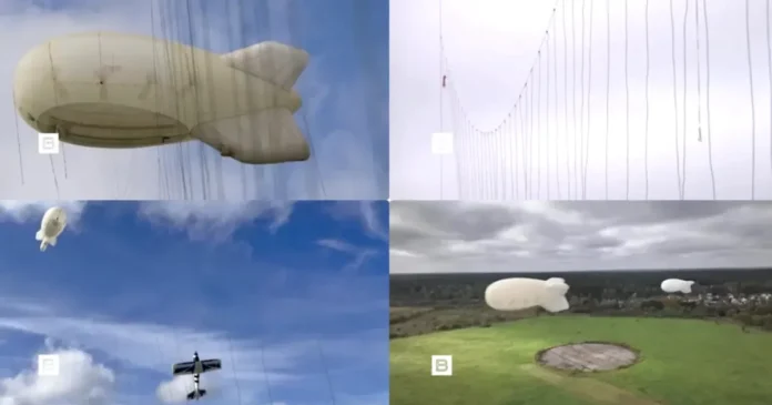 Rusia experimentează baloane ancorate pentru a contracara dronele ucrainene