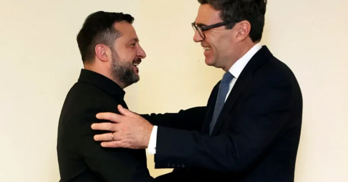Zelenski, primit de premierul britanic la Londra. Angajament militar nou pentru Ucraina